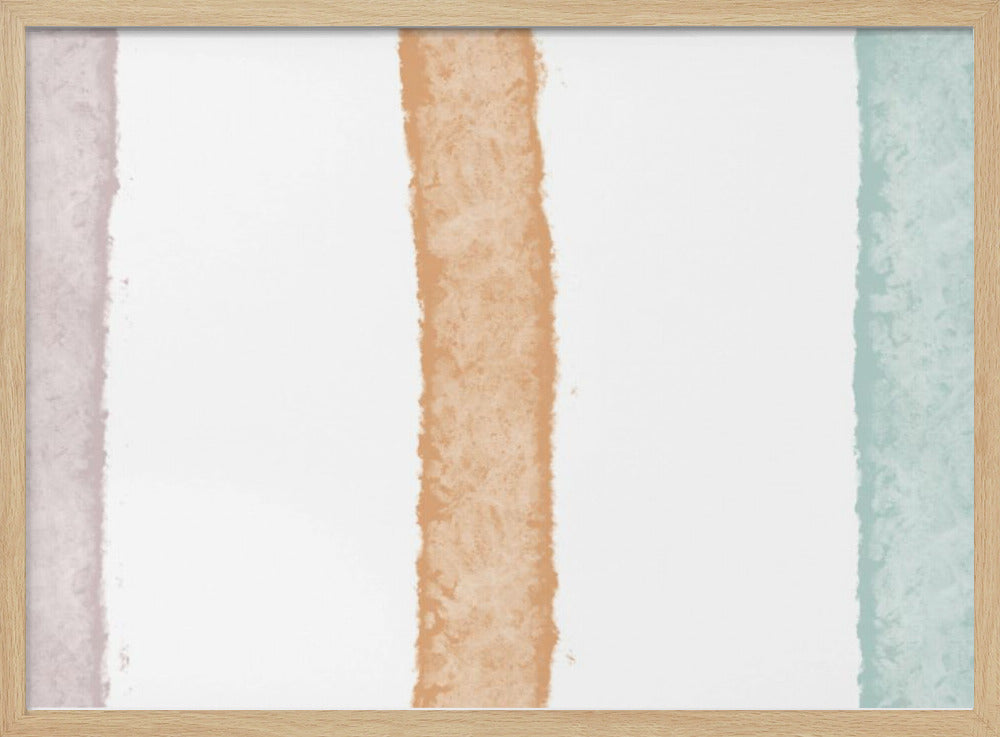Bunte Streifen Harmonie | Poster