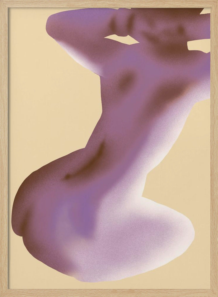 Lila Silhouette | Poster