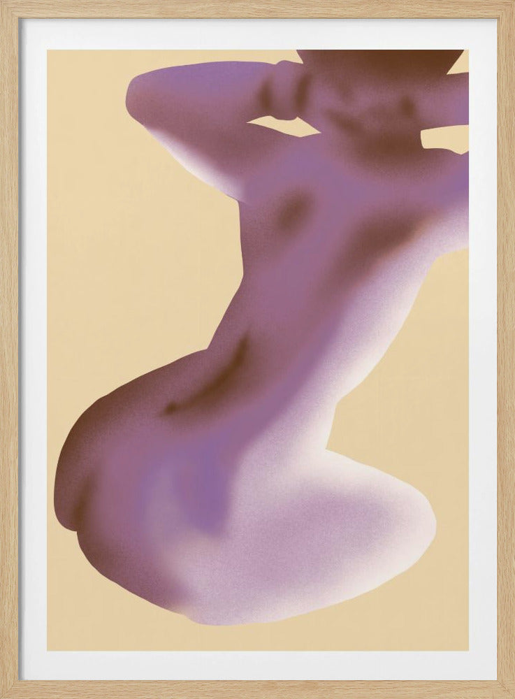 Lila Silhouette | Poster