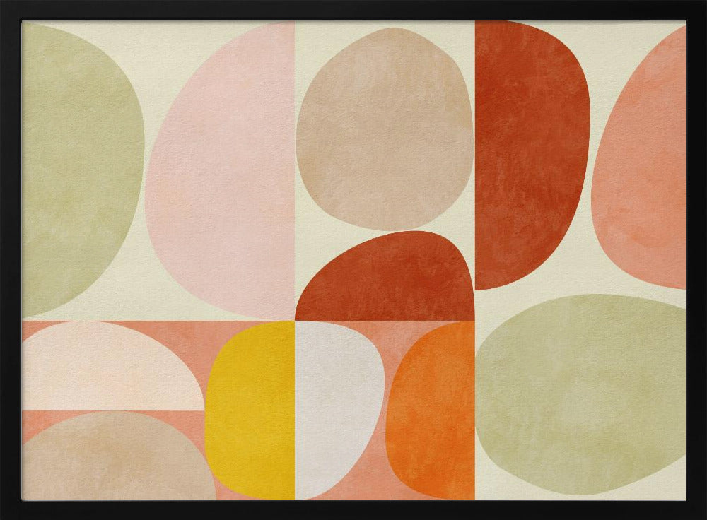 Pastellgeometrie | Poster