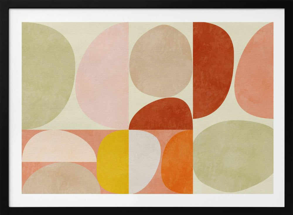 Pastellgeometrie | Poster