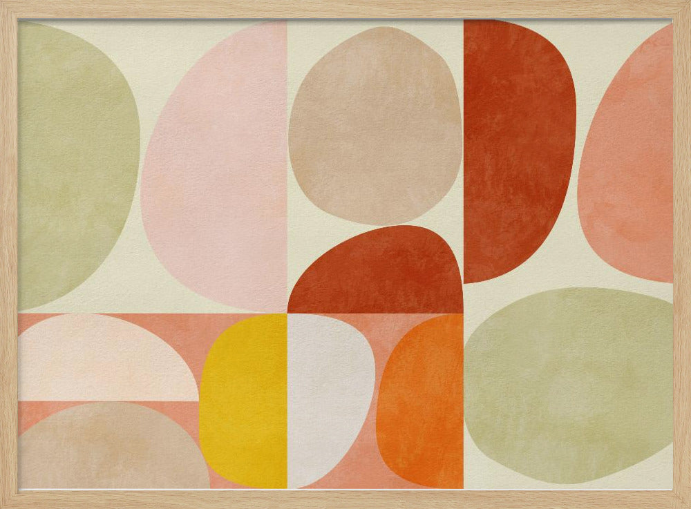 Pastellgeometrie | Poster