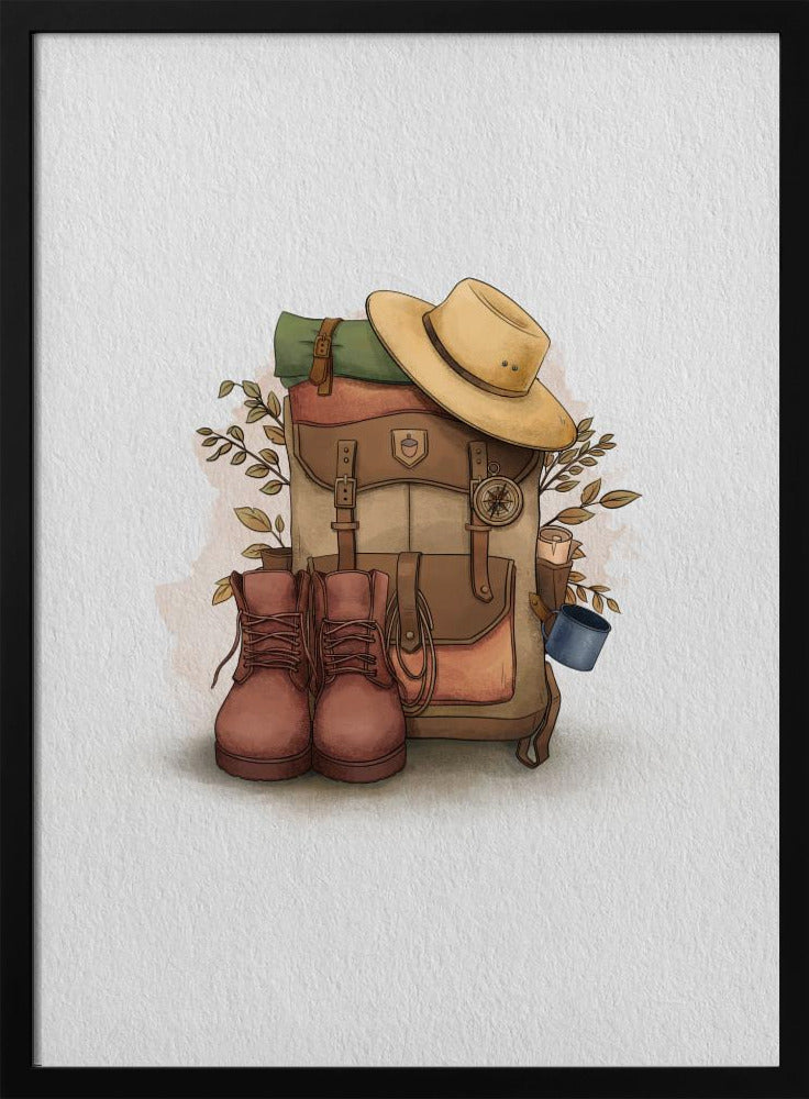 Rucksackreise | Poster