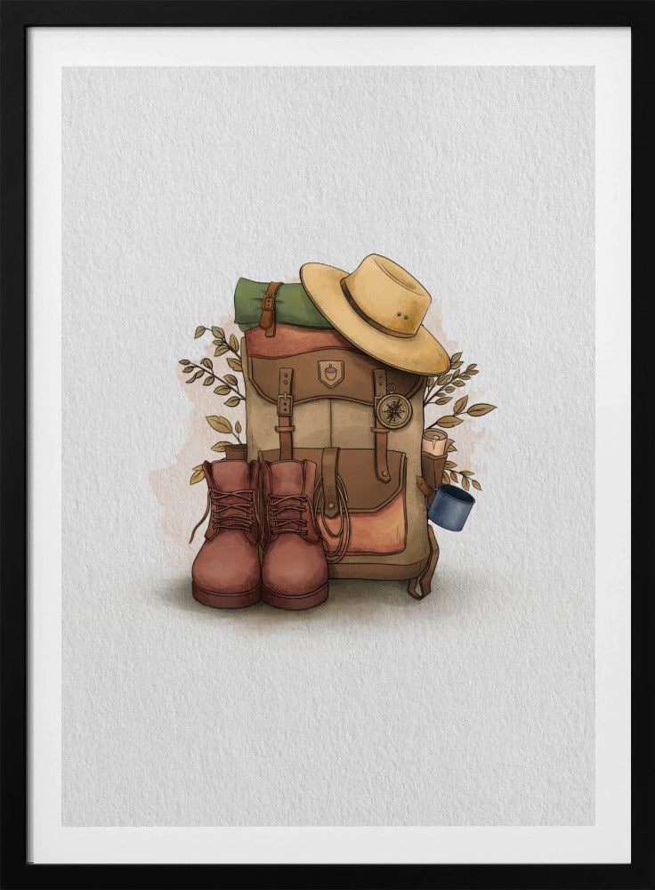 Rucksackreise | Poster