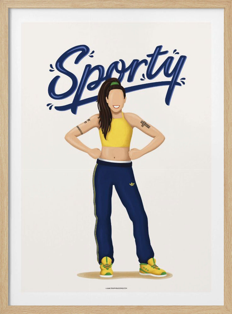Sportliches Gewürz | Poster