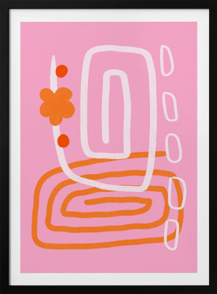 Spiralblütenlandschaft | Poster