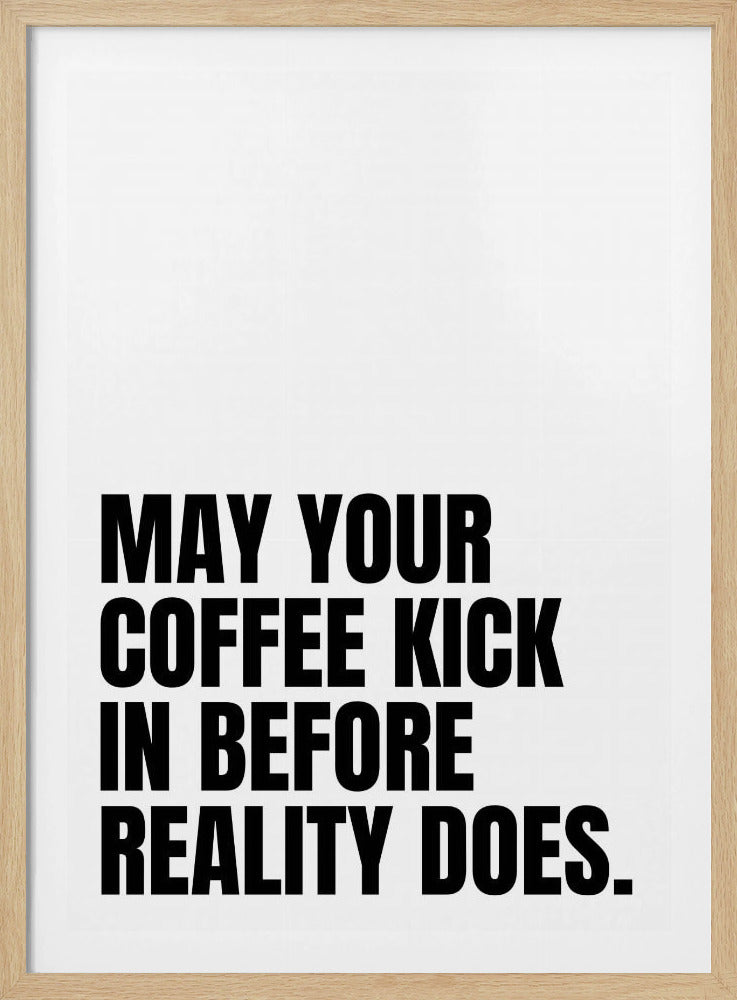 Morgenkaffee-Boost | Poster