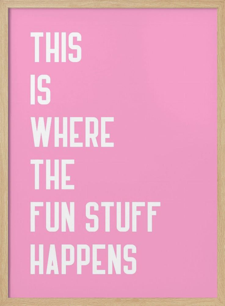 Die Fun Zone erwartet Sie | Poster