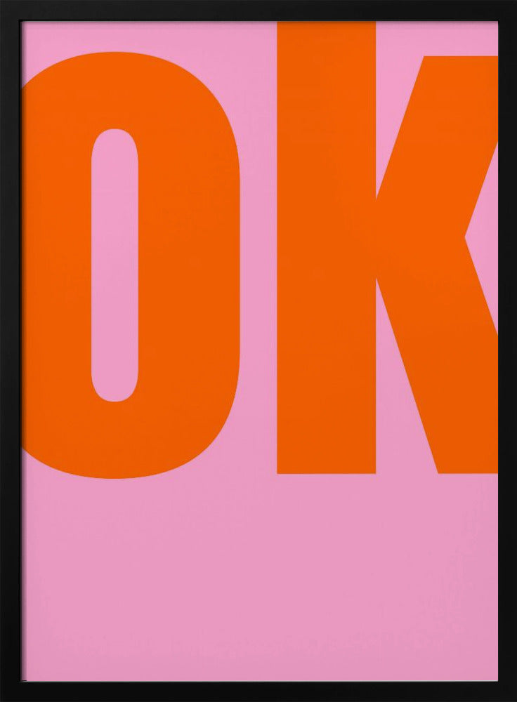 Kräftiges Pink-Statement | Poster