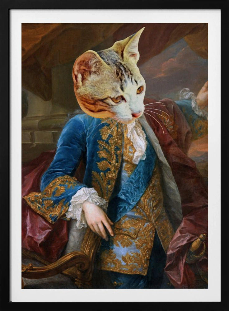 Regal Feline Pose | Poster