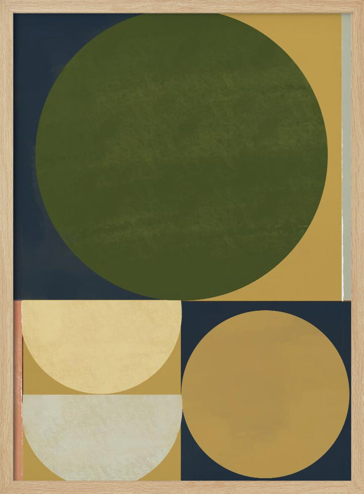 Zeitgenössische Geometrie 1 | Poster