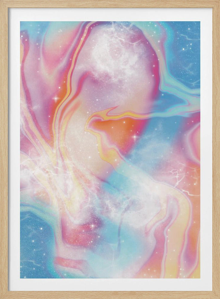 Vintage Pastell Raum | Poster