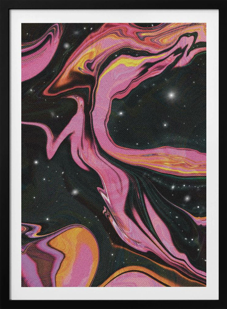 Rosa Wirbelnebel | Poster