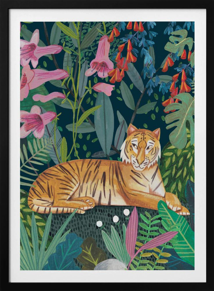 Tiger im Dschungel | Poster