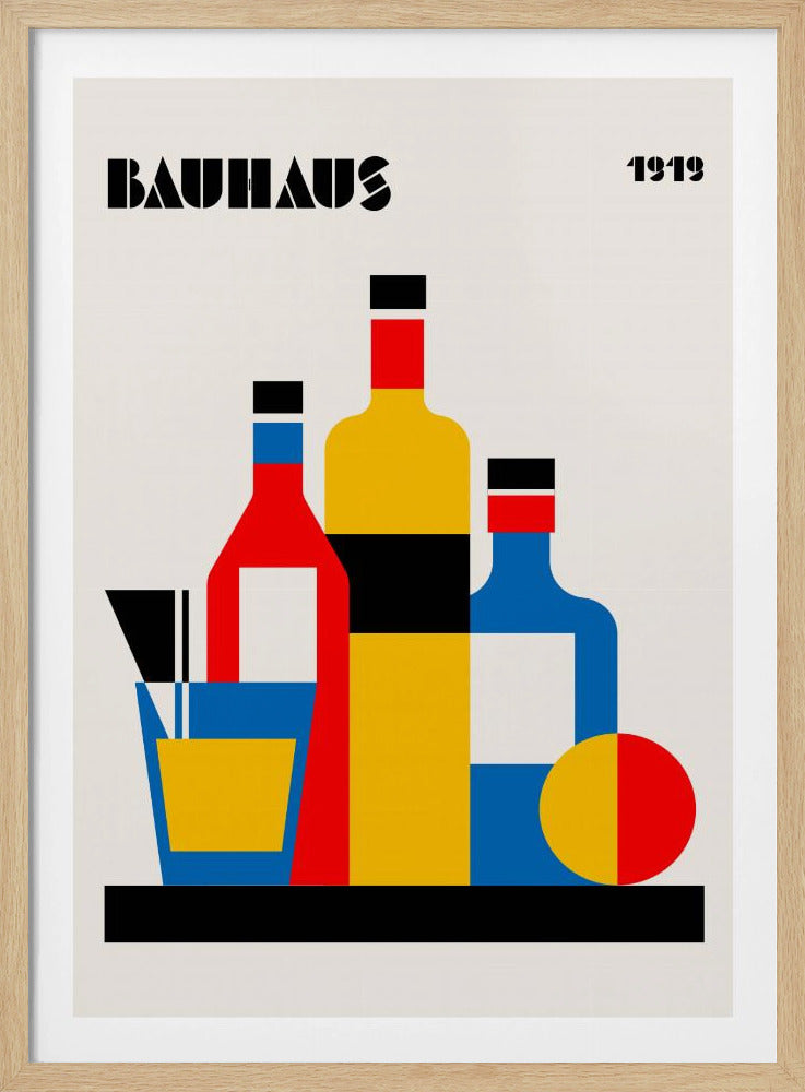 Bauhaus Weindruck | Poster