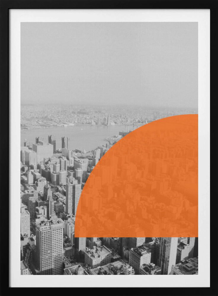 Urbane Sonnenuntergangsfarben | Poster