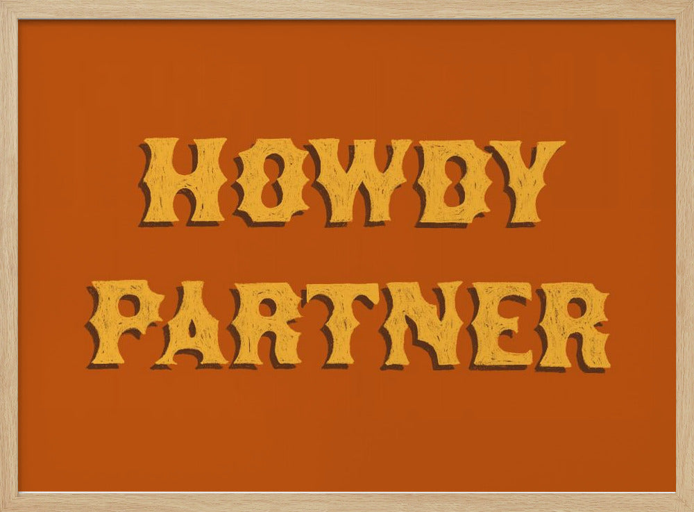 Howdy Partner | Poster