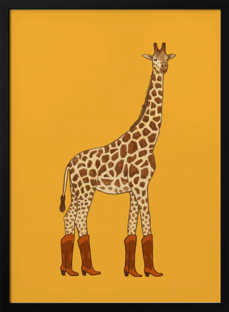 Jolene, die Cowgirl-Giraffe | Poster