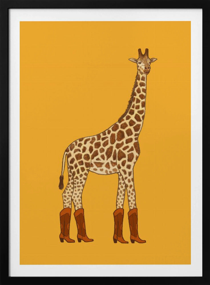 Jolene, die Cowgirl-Giraffe | Poster