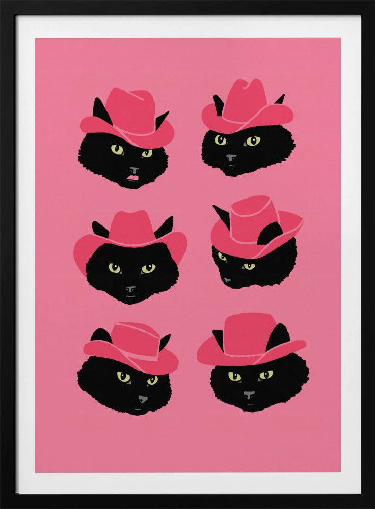 Marcy, die Cowgirl-Katze | Poster