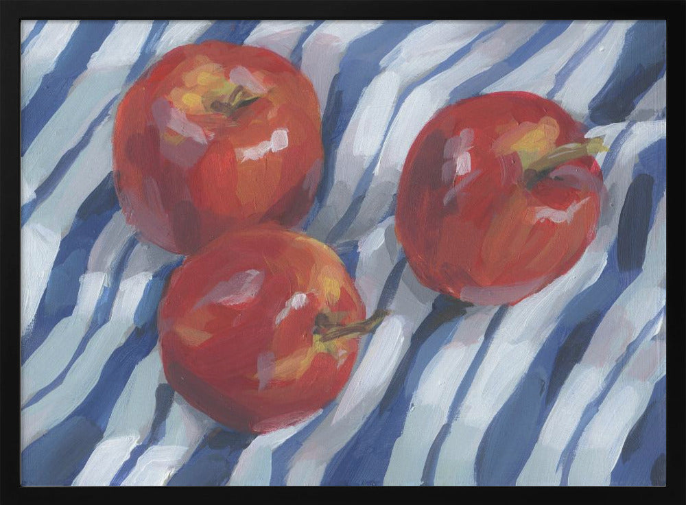 Three Red Apples | Poster