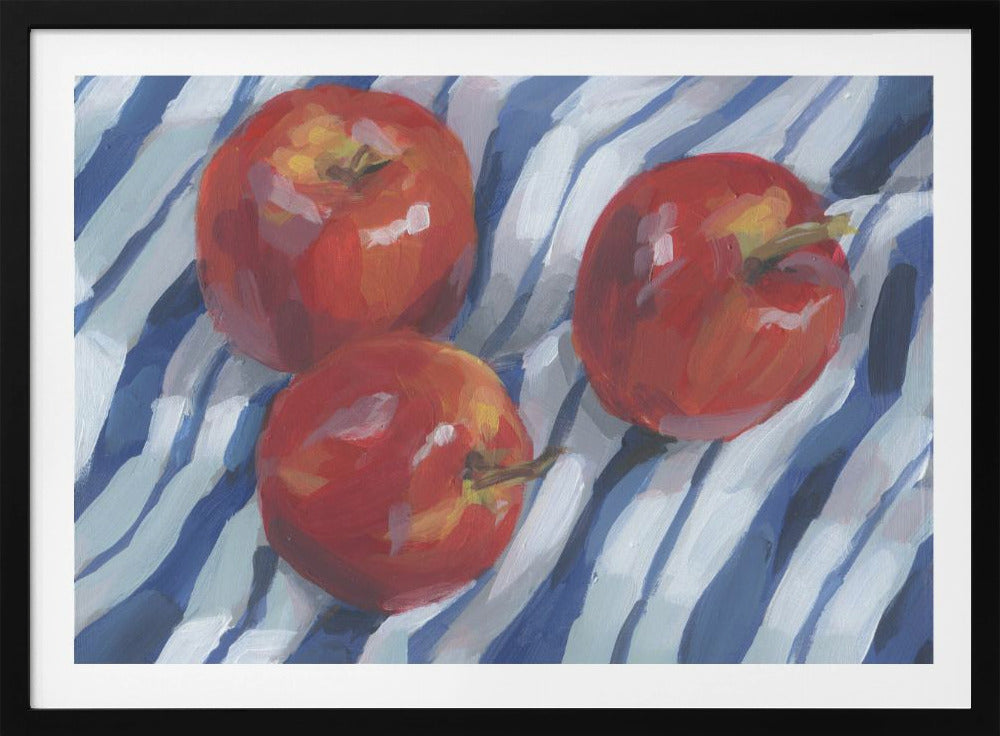 Three Red Apples | Poster
