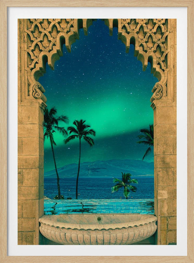 Portal in die Nacht | Poster
