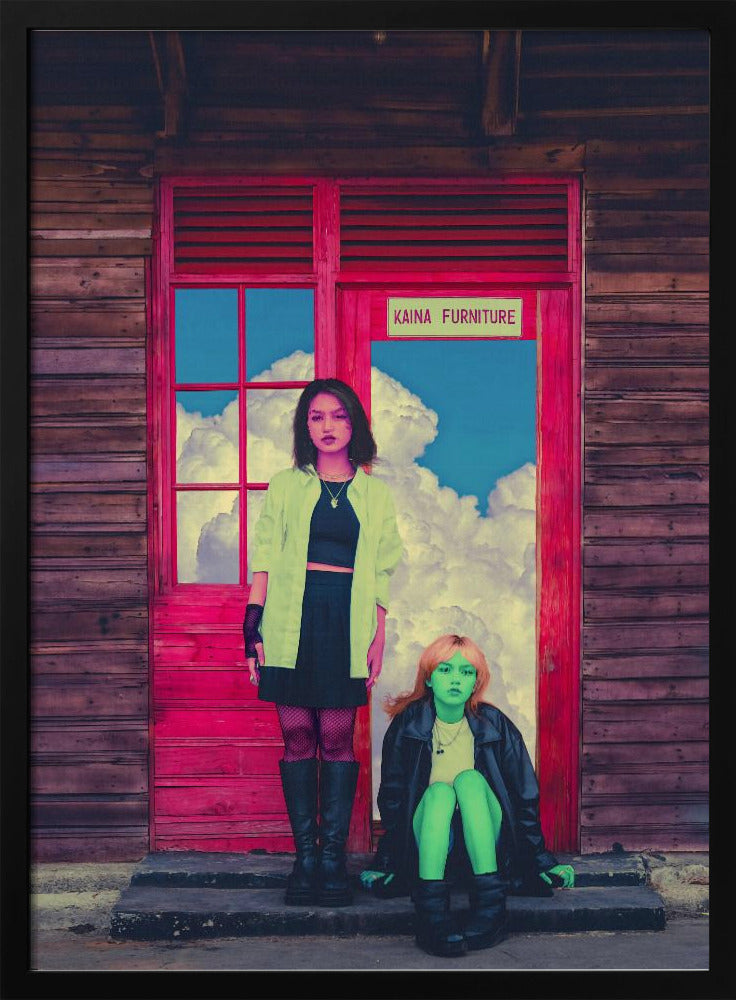 Rosa &amp; Grün | Poster