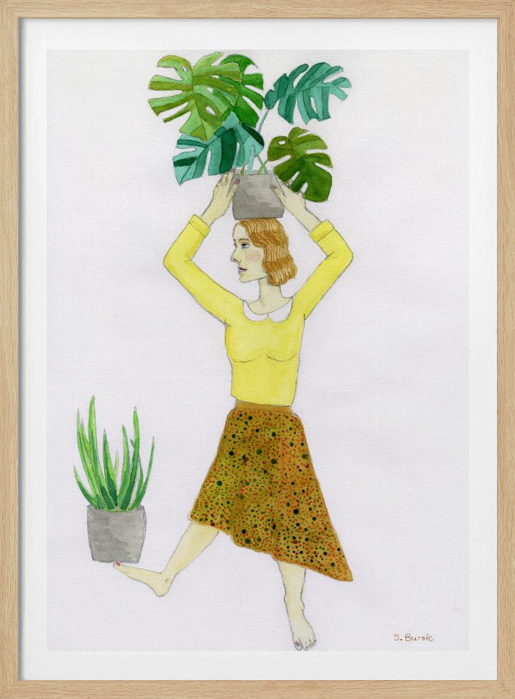 Pflanzenmama | Poster
