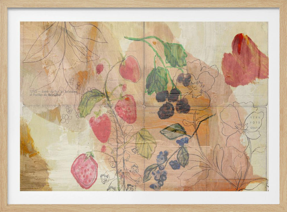 Obstpostkarten | Poster