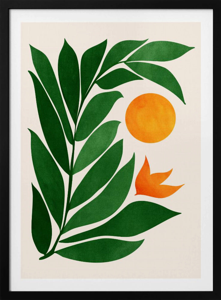 Sonnenuntergang im tropischen Wald | Poster