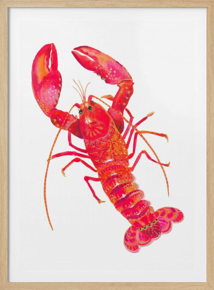 Gemusterter Hummer | Poster