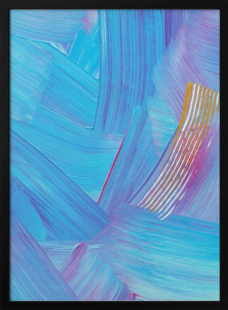 Bunte Striche | Poster