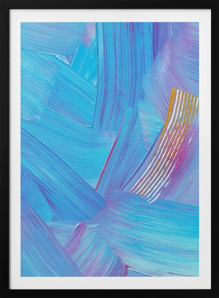 Bunte Striche | Poster