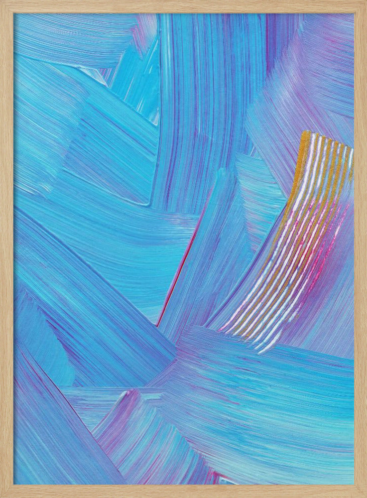 Bunte Striche | Poster