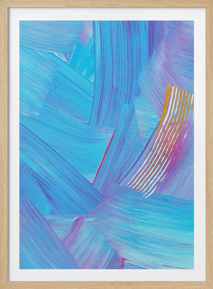 Bunte Striche | Poster
