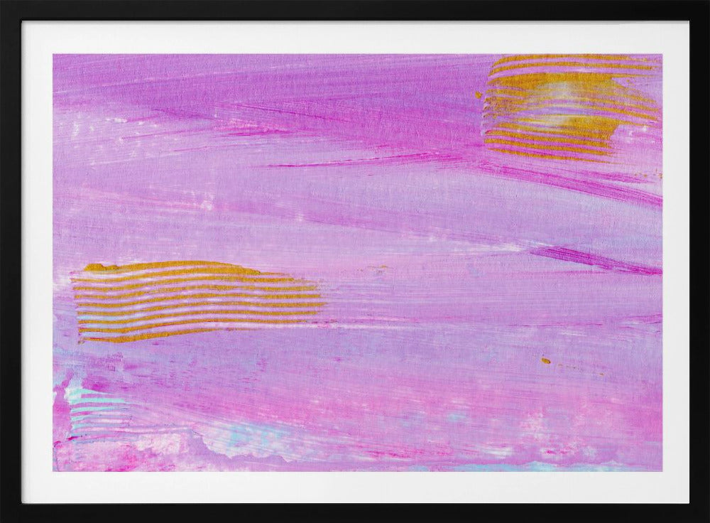 Bunte Striche Horizontal | Poster
