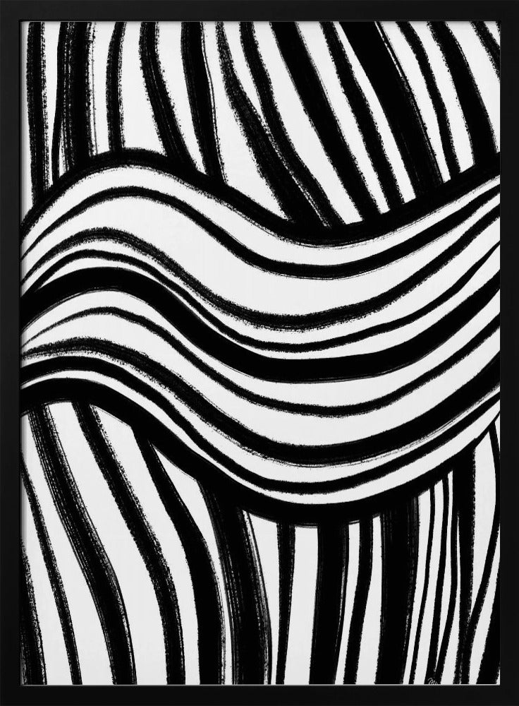 Welle der Streifen | Poster