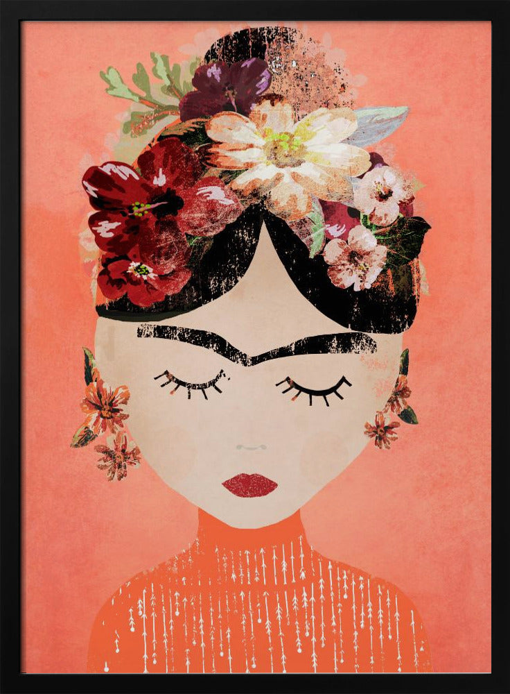 Frida (Pfirsich) | Poster