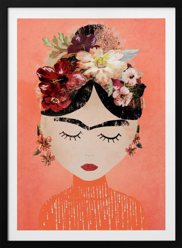 Frida (Pfirsich) | Poster