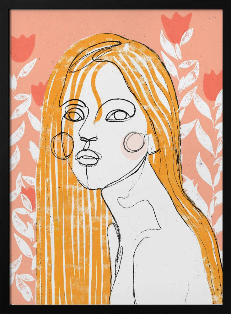 Floraler Blick | Poster