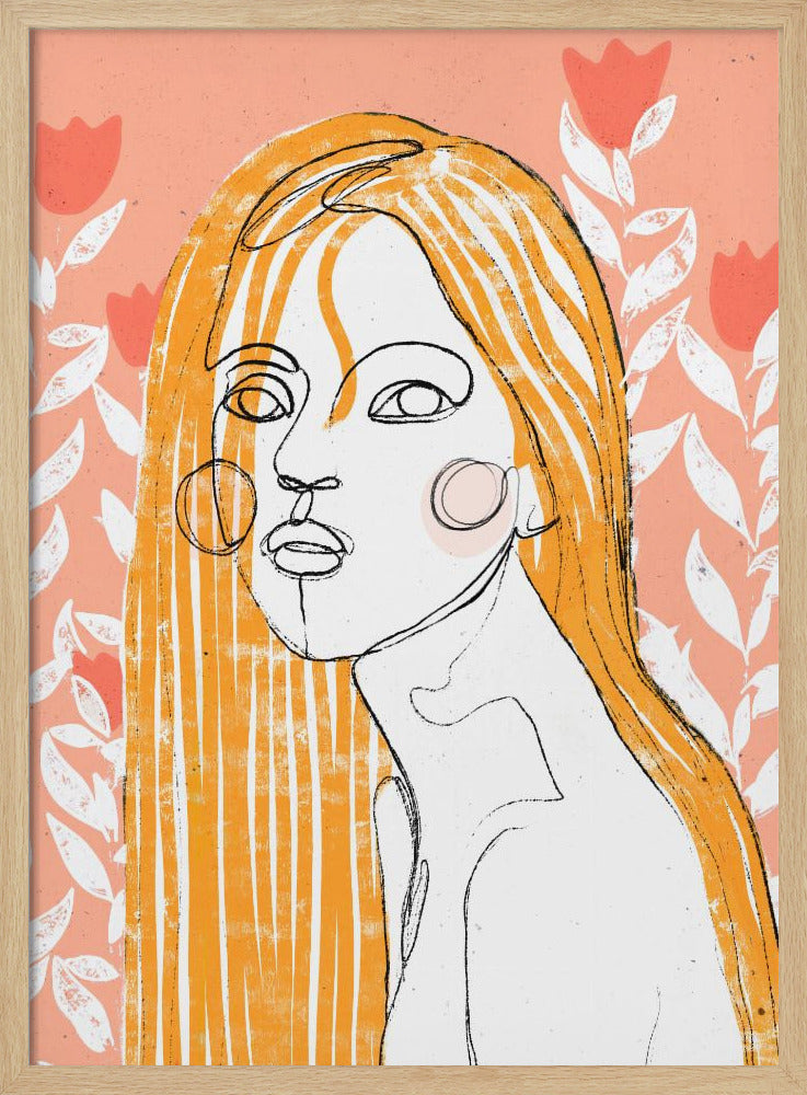 Floraler Blick | Poster