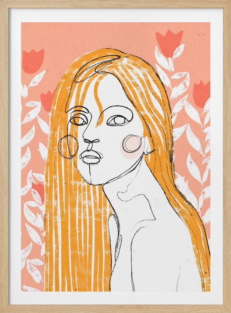 Floraler Blick | Poster