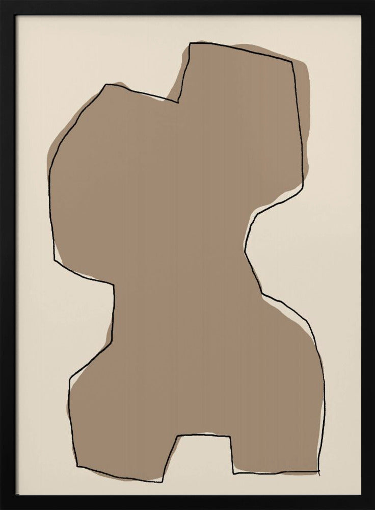 Abstrakte Silhouette | Poster