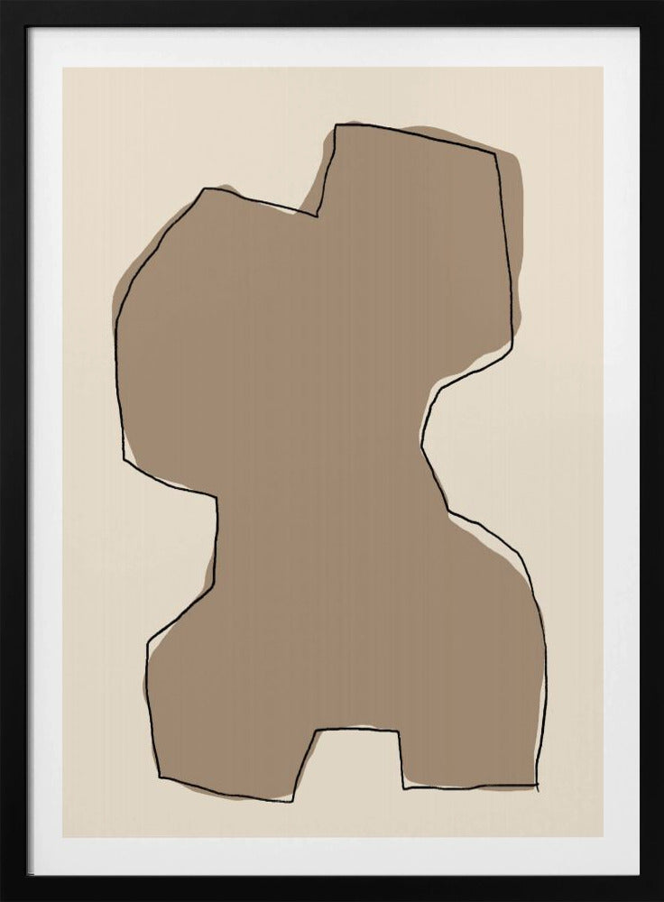 Abstrakte Silhouette | Poster