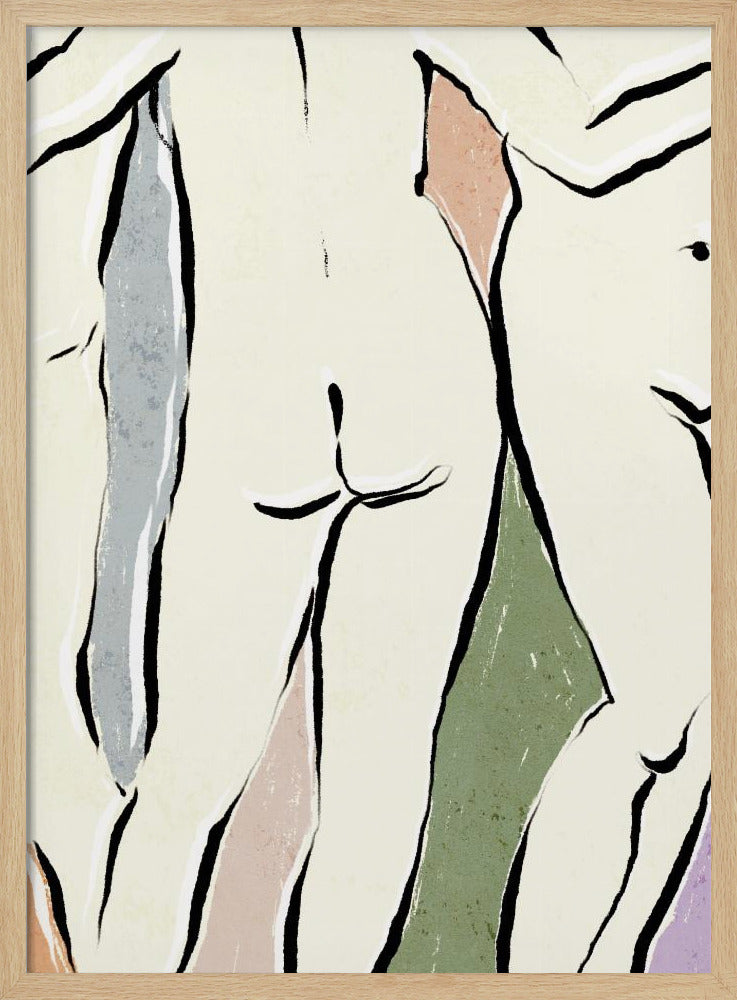 Anmutige Linien | Poster