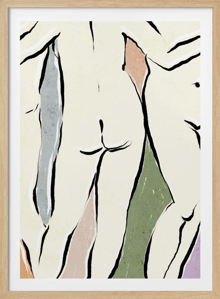Anmutige Linien | Poster