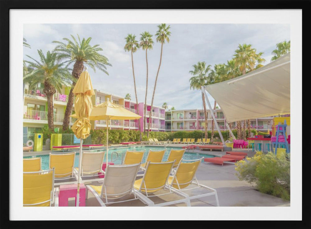 Am Pool des Saguaro Hotels – Palm Springs | Poster