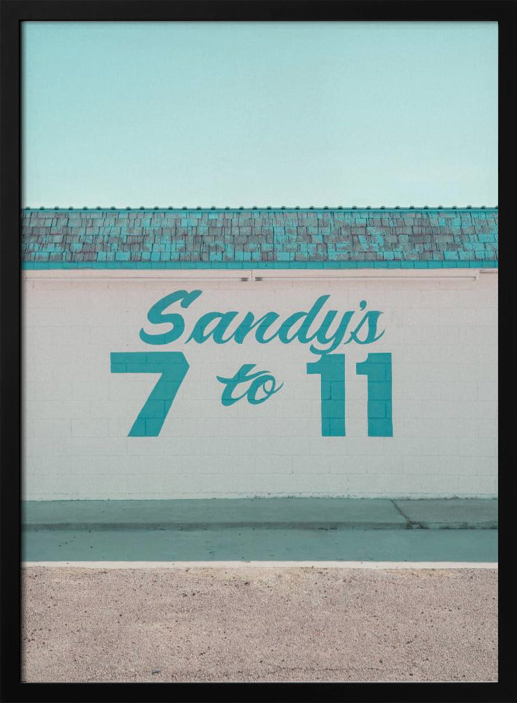 Sandys 7 bis 11 in Marfa, Texas | Poster