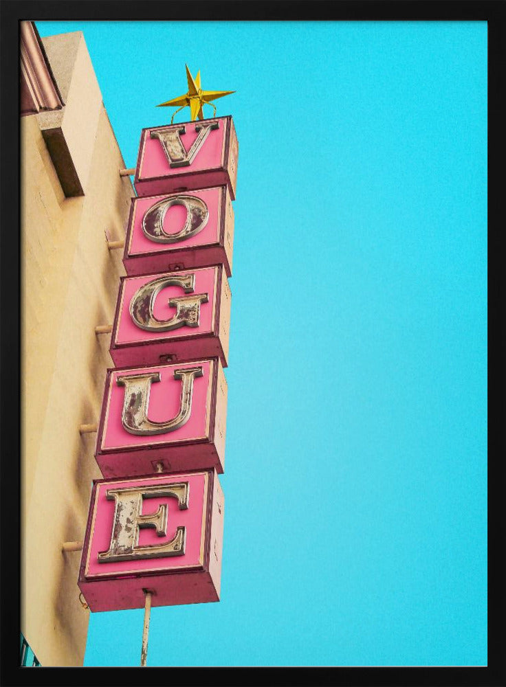 Vogue Theaterschild in Hollywood | Poster